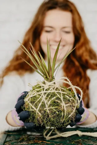 Workshop kokedama (©LeenVanSande)
